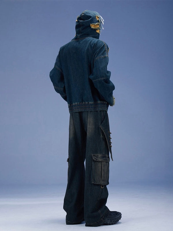 -DND4DES- Deconstructed pocket pants