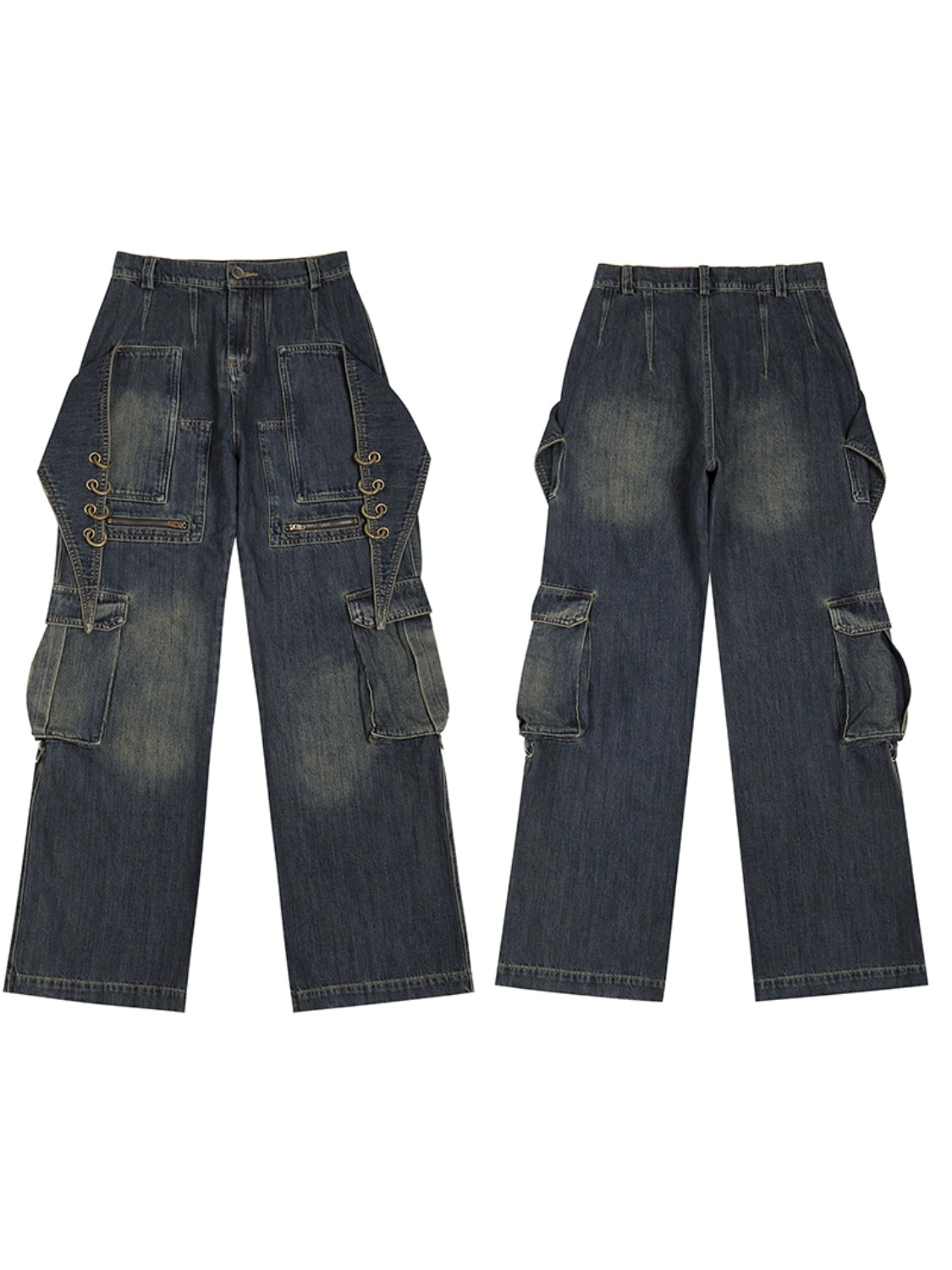 -DND4DES- Deconstructed pocket pants