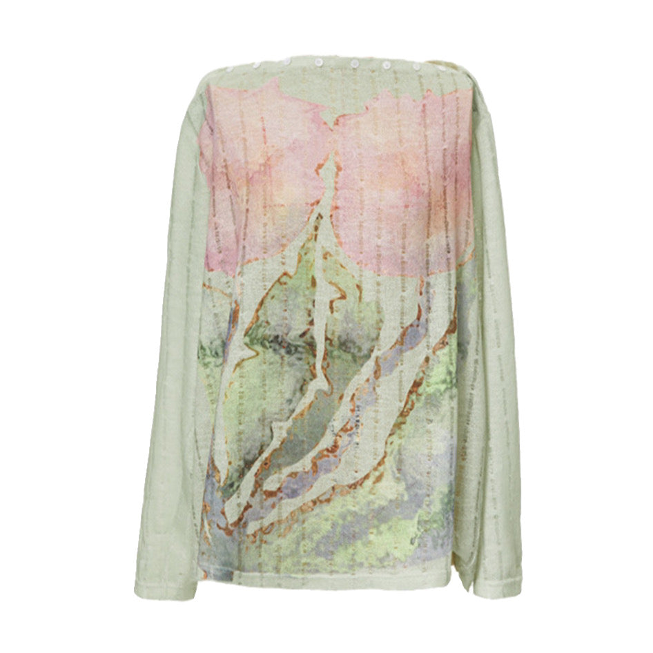 -YOSHUYUKI- Flower design top
